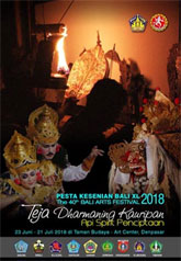 Bali ArtsFestaval XL 2018 Program